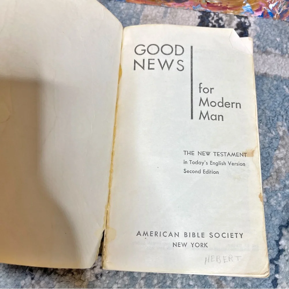 Good News for Modern Man‎ Book